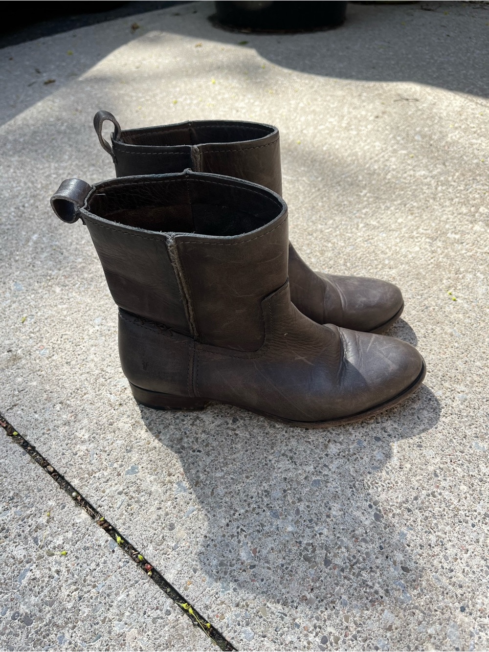 Frye Cara Roper Short Boot Leather - Picture 3 of 9